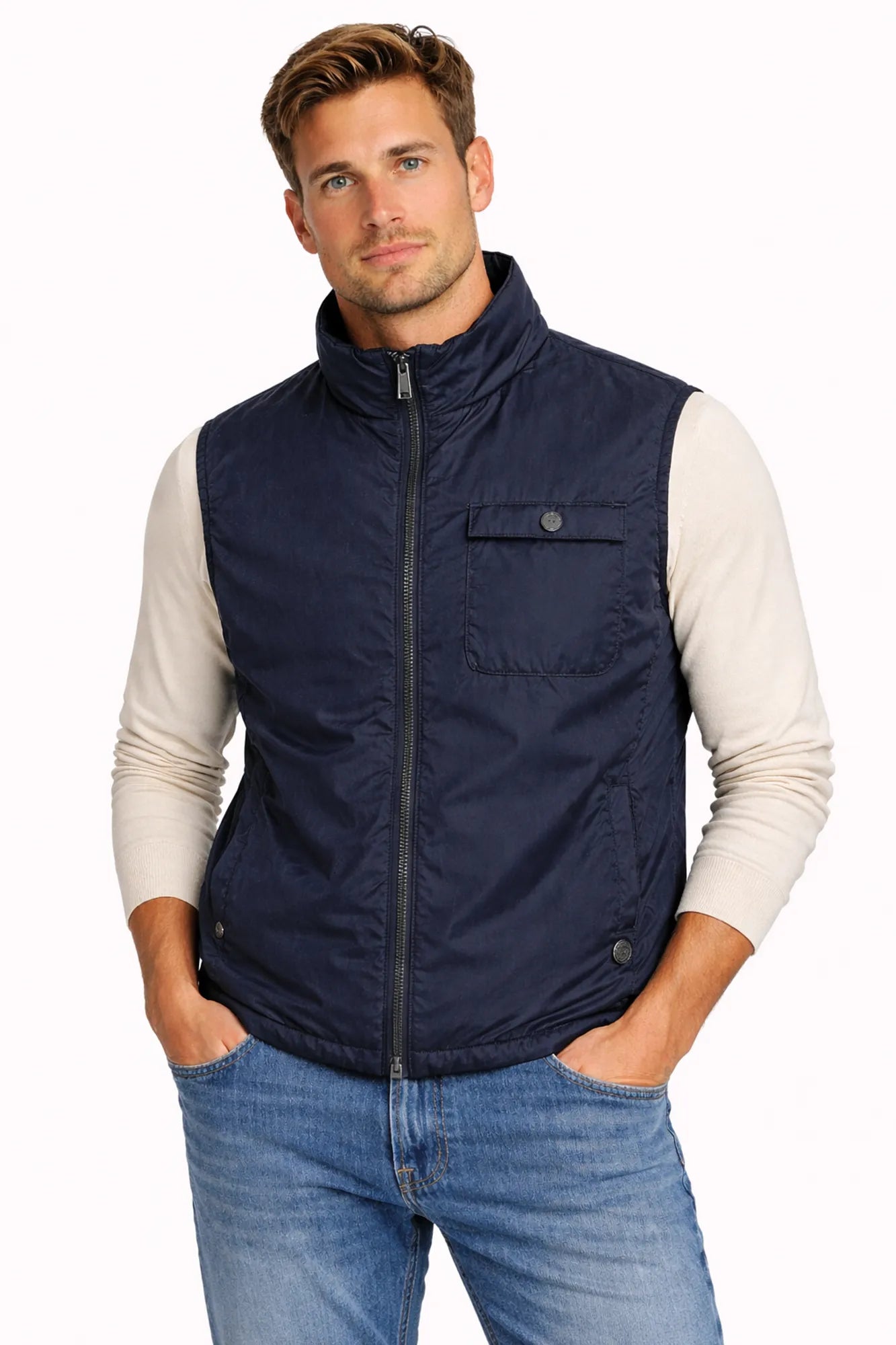 Fassa_BLANK_vest_BLANK_navy