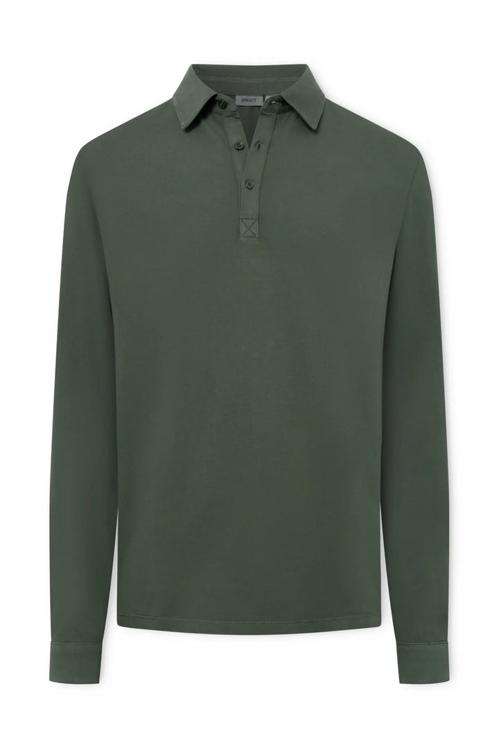 VERONA LS POLO M GREEN FOREST